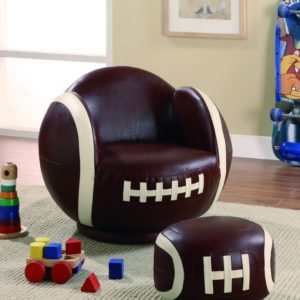 Football Chair & Ottoman