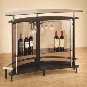 Cappuccino Contemporary Bar Table - Image 2