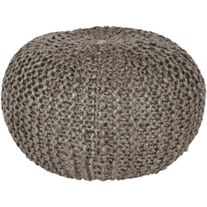 Gray Bermuda Pouf