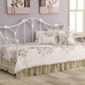 Floral White Twin Size Daybed