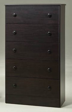 Merlot 5 Drawer Chest