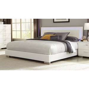 Felicity California King Low Profile Bed with LED Backlight