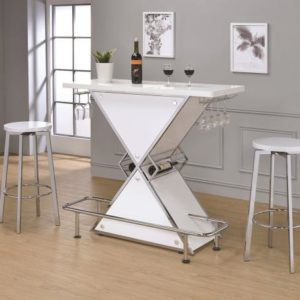 White Acrylic Bar