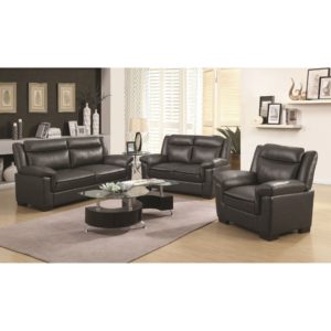 Arabella Grey Contemporary Sofa and Love Seat