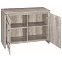 Rustic Grey Accent Cabinet - Image 2