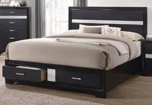 Miranda King Storage Bed with 2 Dovetail Drawers