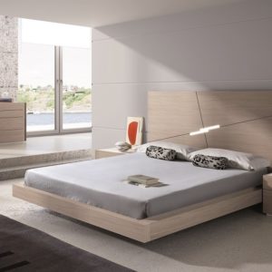 Evora Premium Queen Bed, Dresser, Mirror, and (2) Nightstand Set