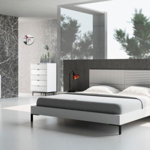 Nova Domus Valencia Contemporary King White Bedroom Set