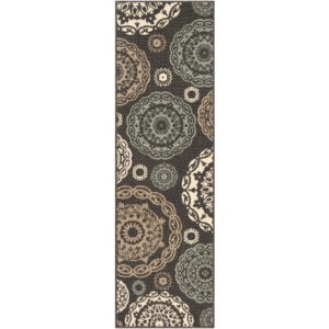 Alfresco Black 2'5" x 11'10" Rug
