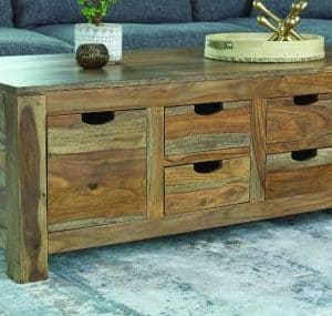 Natural Wood Grain Coffee Table