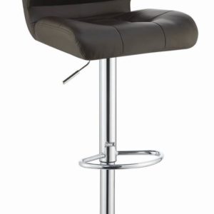 2 Adjustable Brown Bar Stools