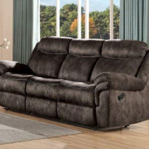Zubaida Chocolate Reclining Sofa