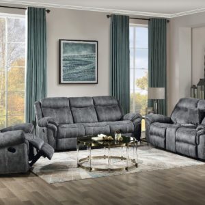Zubaida Gray Living Room Collection