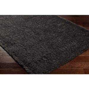 Verde 9'2" x 12' Black Rug