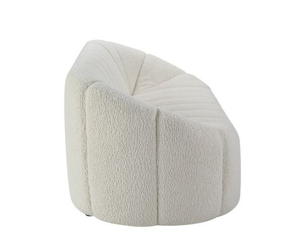 Osmash White Teddy Sherpa Living Room Collection - Image 4