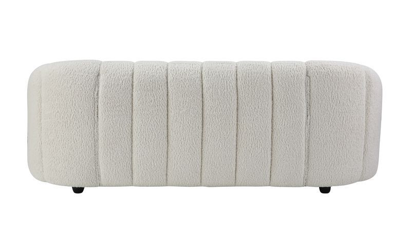 Osmash White Teddy Sherpa Living Room Collection - Image 5