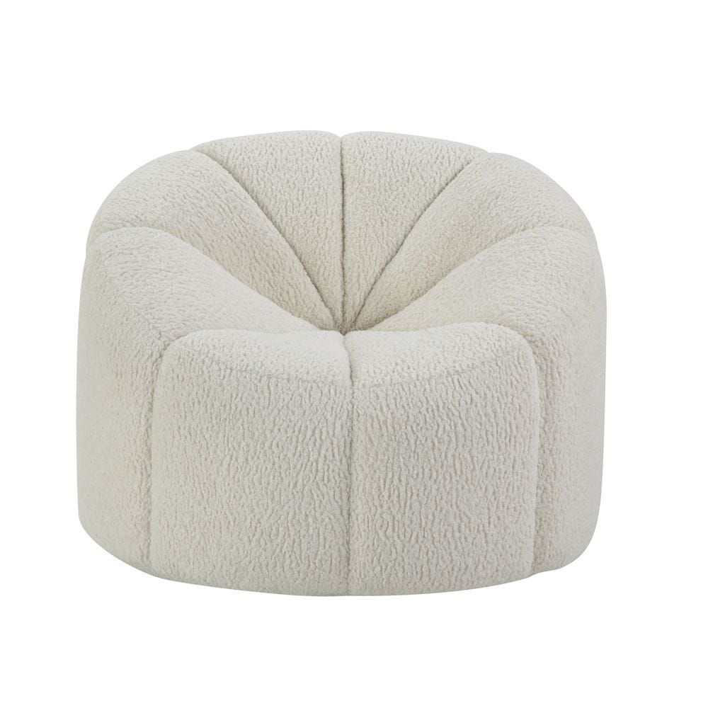 Osmash White Teddy Sherpa Living Room Collection - Image 6