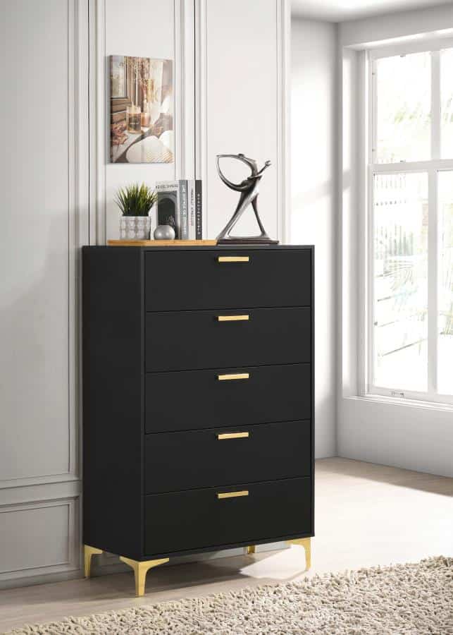 Kendall Black Bedroom Collection - Image 2
