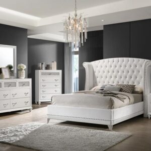 Barzini White Bedroom Collection