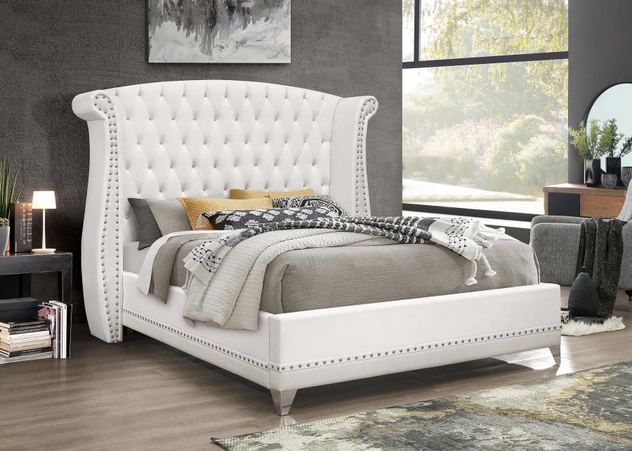 Barzini White Bedroom Collection - Image 5