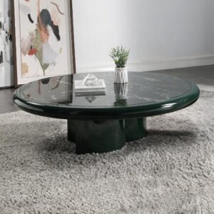 Ronald Faux Marble Coffee Table