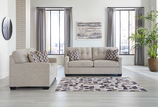 Mahoney Grey Living Room Collection
