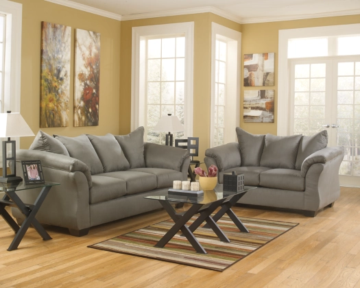 Darcy Grey Living Room Collection