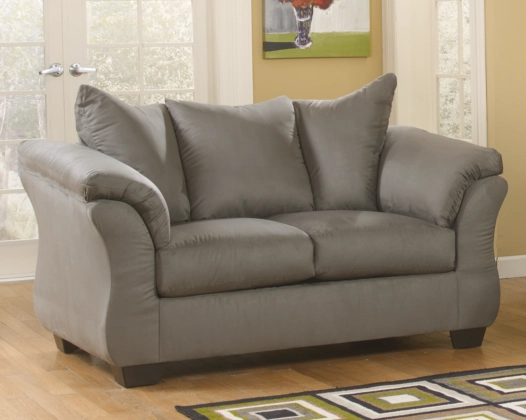 Darcy Grey Love Seat