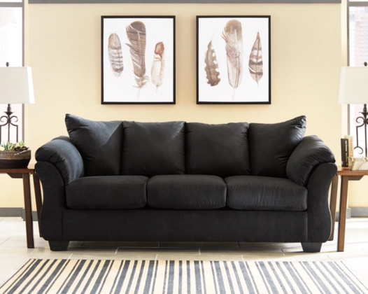 Darcy Black Living Room Collection - Image 4