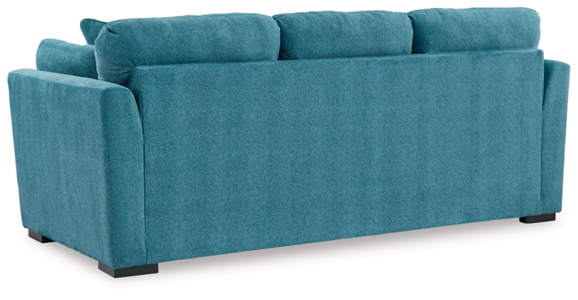 Keerwick Teal Queen Sofa Sleeper - Image 3