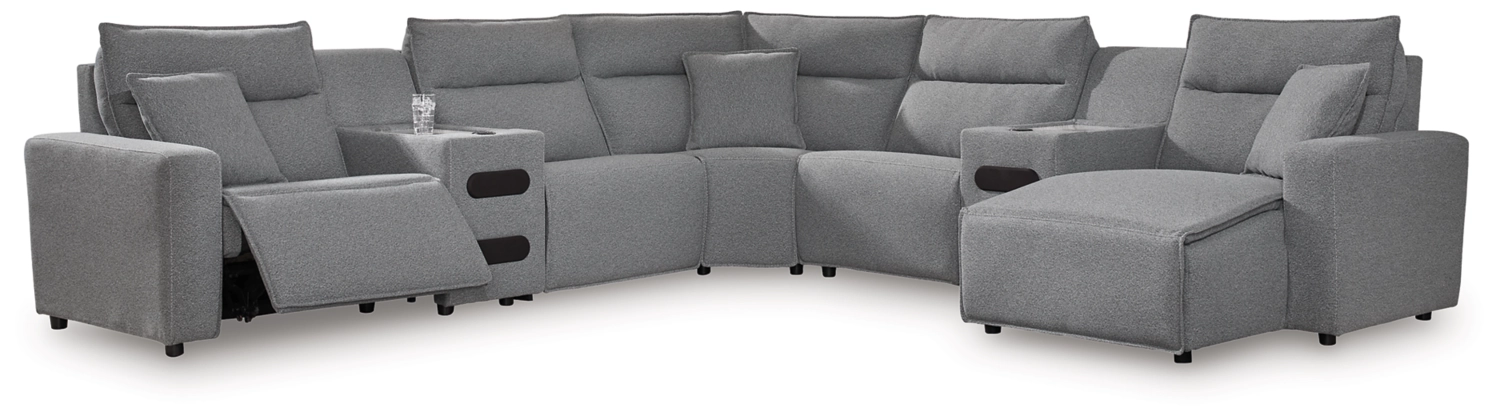 ModMax II 7-Piece Power Reclining Sectional with Chaise - Image 2