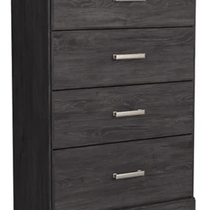 Belachime Charcoal Four Drawer Chest