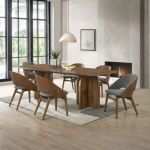 Delmon 7 Piece Dinning Room Set