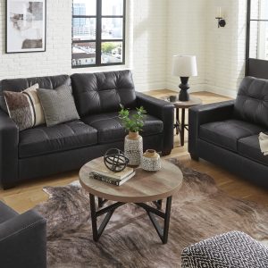 Barlin Mills Black Living Room Collection